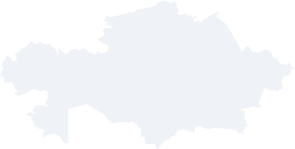 Kazakhstan map